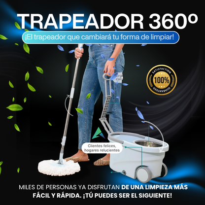 Trapeador giratorio 360 GRAZIE