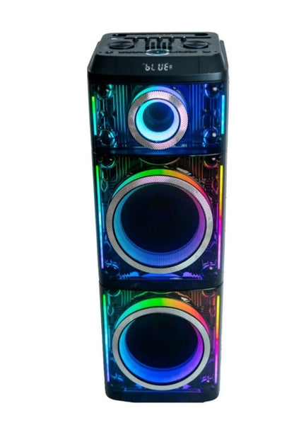 Cabina recargable doble parlante de 2 X 12